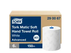 Tork 290067 H1 Matic Advanced Handdoekrol Wit 2-laags 150m 6 rollen
