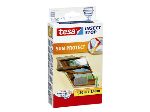 Insectenhor tesa Insect Stop Klittenband voor dakramen 1,2x1,4m antrac