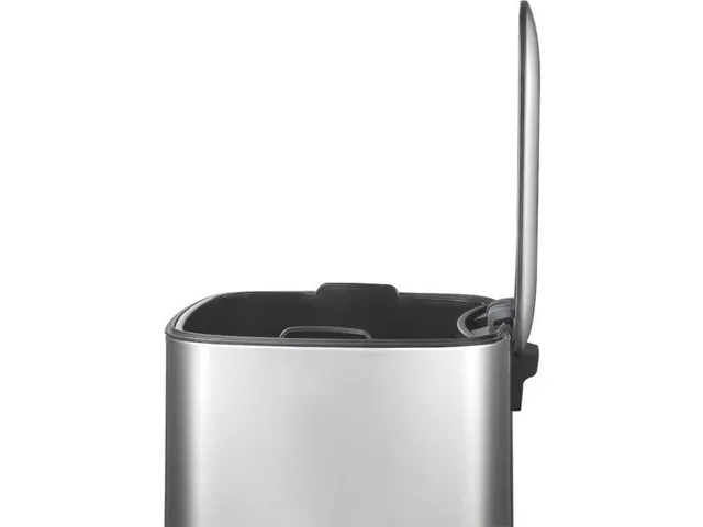 Vierkante Pedaalemmer Regent Step Bin 6 Liter Mat Rvs