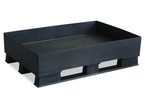 Palletopvangbak 4x 60l Opvangvol. 120l Pe 315x 1200x 800mm