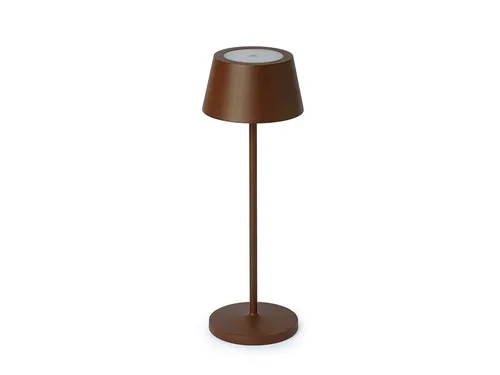 Tafellamp MAUL Nina LED accu dimbaar Bruin