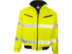 Preven'S 174GA hi-vis pilotjack, fluo geel, maat XL, per stuk
