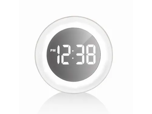 Digitale wandklok Technoline WS 8086 254x254x53mm wit kleurwisseling