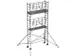 rolsteiger,werk H 6,45m,steiger H 5,7m,BxD 2500x750mm