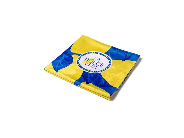Strandhanddoek 100x180 cm met eigen opdruk
