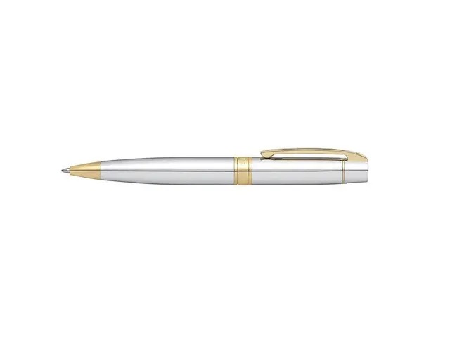 Balpen SHEAFFER 300 E9342 Bright chrome gold tone
