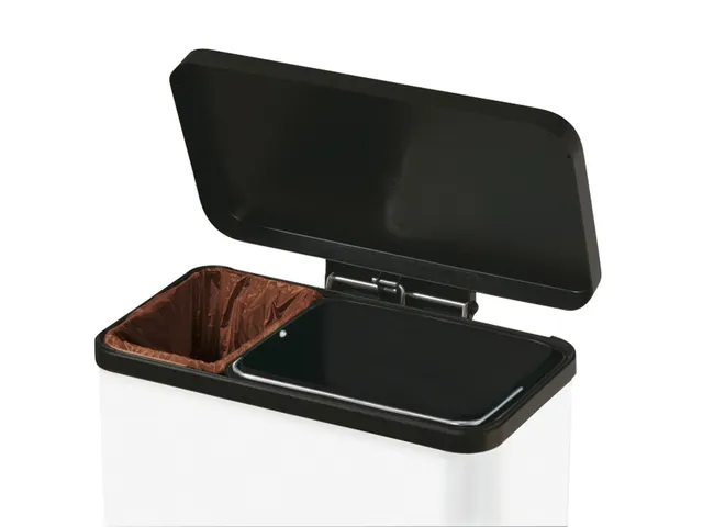 Öko Duo Plus 30 Liter Hailo Wit Zwart