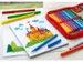 Viltstift Faber-Castell 50 stuks karton etui assorti