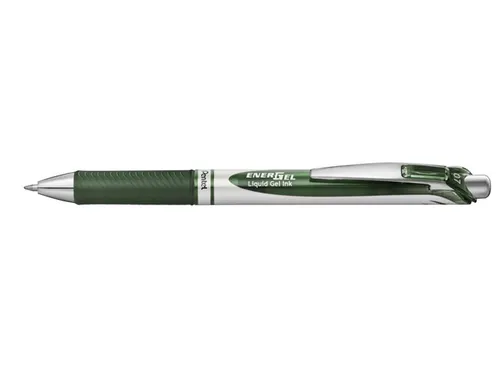 Gelschrijver Pentel BL77 Energel medium bosgroen 0.35 mm