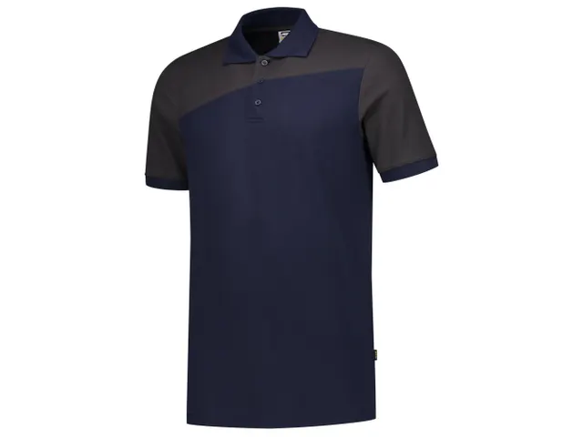 Tricorp Bicolor naden 202006 polo, marine/grijs, maat 6XL, per stuk