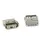 Usb A Vrouwelijk, Enkelvoudige Connector 180°, Voor Pcb