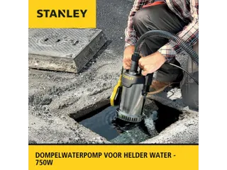 Stanley Dompelpomp Roestvrij Staal Helder Water 750W - 4