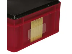 Porte-étiquettes p. bac gerbable