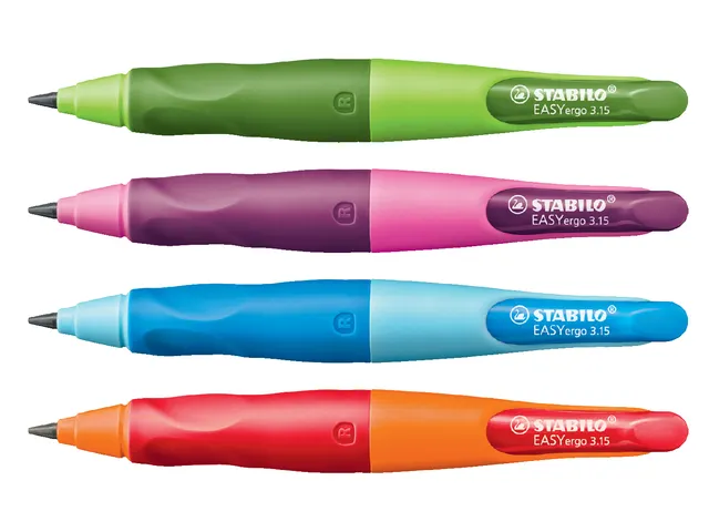 Vulpotlood Stabilo Easyergo 3.15 Rechts Oranje/rood