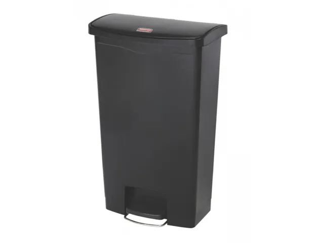 Pedaalemmer Slim Jim Step On Front Kunststof 68 Liter Zwart