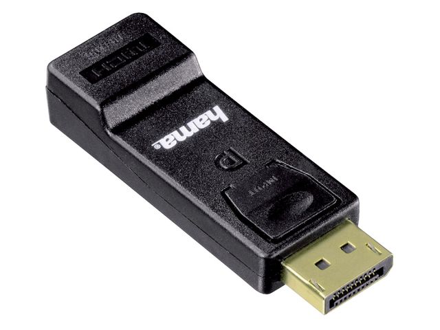Adapter Hama Displayport-HDMI | HardwareKabel.be