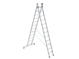 multifunctionele reformladder,2x12,sporten,balk L 6,14m,aluminium