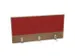panneau de rehausse,p. table de bureau,NT-cerise,BN4011-rouge