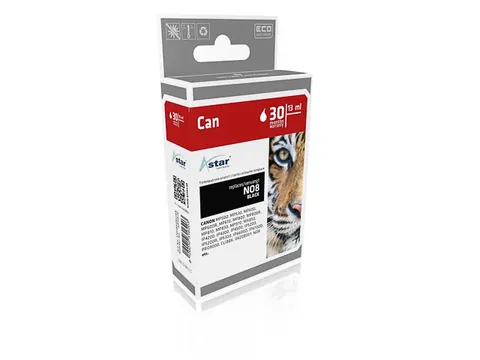 AS15620 ASTAR CANON CLI8BK MP Inkt foto zwart rebuilt Chip 13ml