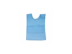 Eetschort First Aid Only lichtblauw