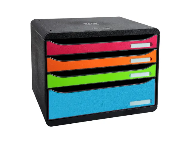 Ladenbox Big-box Plus Horizon Maxi 4 Laden Zwart Assorti