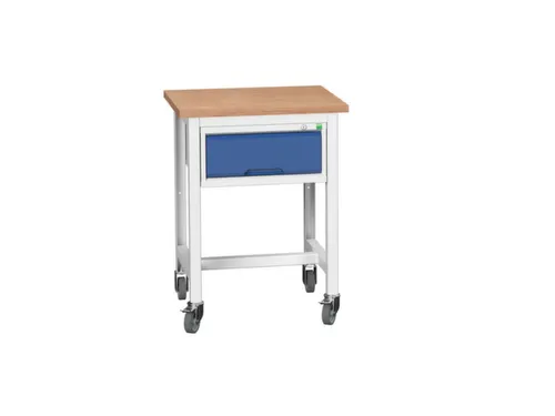 werkbank,verrijdbaar,HxBxD 930x700x600mm,multiplexblad