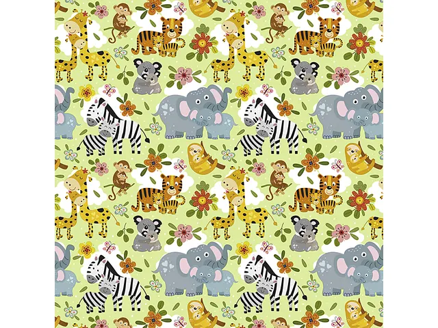 Toonbankrol Kangaro papier kids animal 80 grams 50 cm breed 200 meter