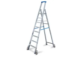 Verrijdbare Boktrap Aluminium L 2 71M 8Treden - 2