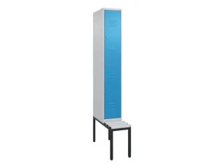 Dubbeldekse dekenkist,HxBxD 2120x300x815mm,1x2vak.,vak B 300mm - 1