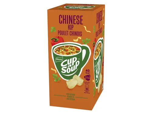 Cup a Soup Knorr Chinese kip 175ml doos 21 stuks