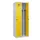 locker voor scheiding van kleding,HxBxD 1850x600x500mm,2vak