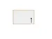 Basic Plus Whiteboard, Magnetisch, Houten Frame, 600 x 400 mm