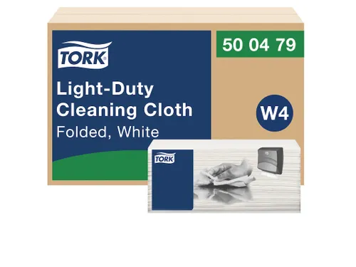 Tork 500479 Light-Duty Reinigingsdoek Wit W4 Premium 1-laags 480 stuks
