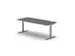 Table de conférence à hauteur réglable élec.,HxlxP 650-1310x2000x8