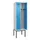 locker voor scheiding van kleding,HxBxD 2120x600x500mm,2vak