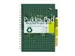 Projectboek Pukka Pad Recycled B5 lijn 4-tabs 200 pagina's 80gr groen