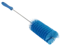 Pijpborstel Met Handvat Ø 60mm Medium Blauw