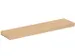 Tablette repose-sacs droite,p. mobilier d'accueil,lxP 500x120mm,bois