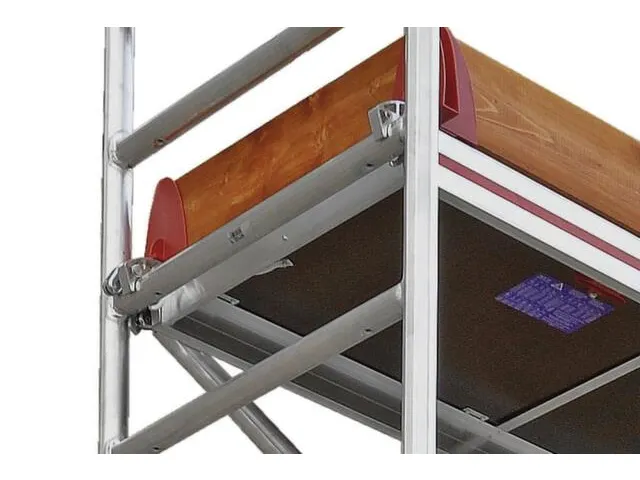 échafaudage roulant,portée H 3,4m,échafaudage H 2,64m