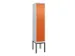 locker voor scheiding van kleding,HxBxD 2120x400x500mm,1vak