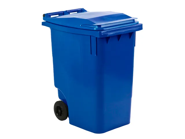 Mini-container 360 liter Blauw