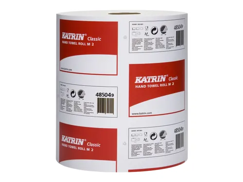 Katrin 485049 Handdoekrol Midi 1-laags Wit