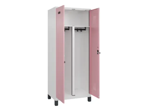 PBM-locker,HxBxD 1950x800x500mm,2vak,vak B 400mm,draaigrendel
