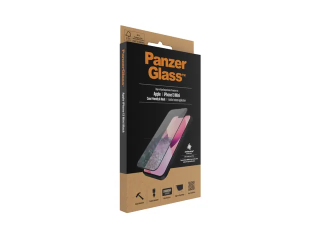 PanzerGlass Screen Protector iPhone 13 Mini | Edge-to-Edge, Apple,