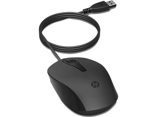 Hp 150 muis met kabel Emea zwart