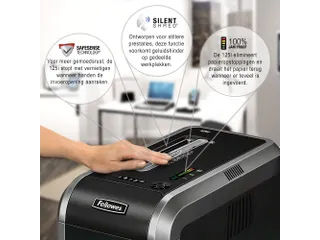 Fellowes Papiervernietiger 125i Stroken P-2 - 4
