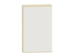 kantoorkast,HxBxD 1920x1200x430mm,decor romp esdoorn,decor front wit
