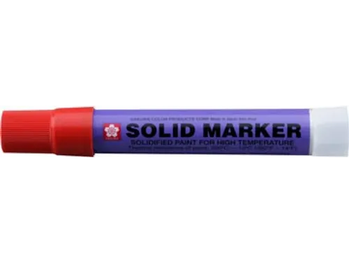 merkstift Solid Marker rood brede punt