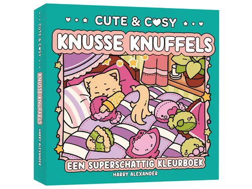 Kleurboek MUS Kjoet & Koozie Knusse knuffels