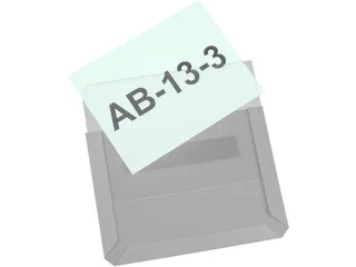 zichtpaneel,DIN A6,liggend,transparant,achterzijde magnetisch - 1